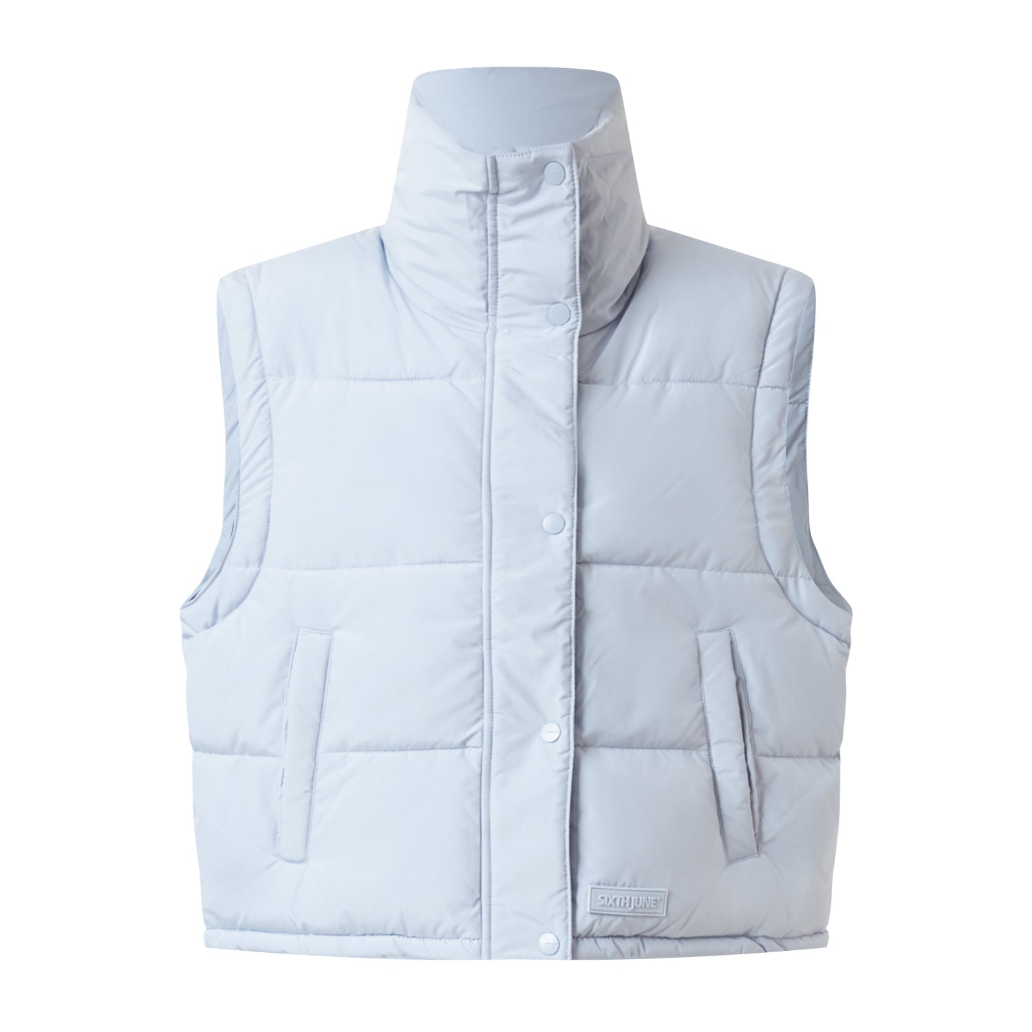 Sixth June - Doudoune courte manches amovibles Bleu