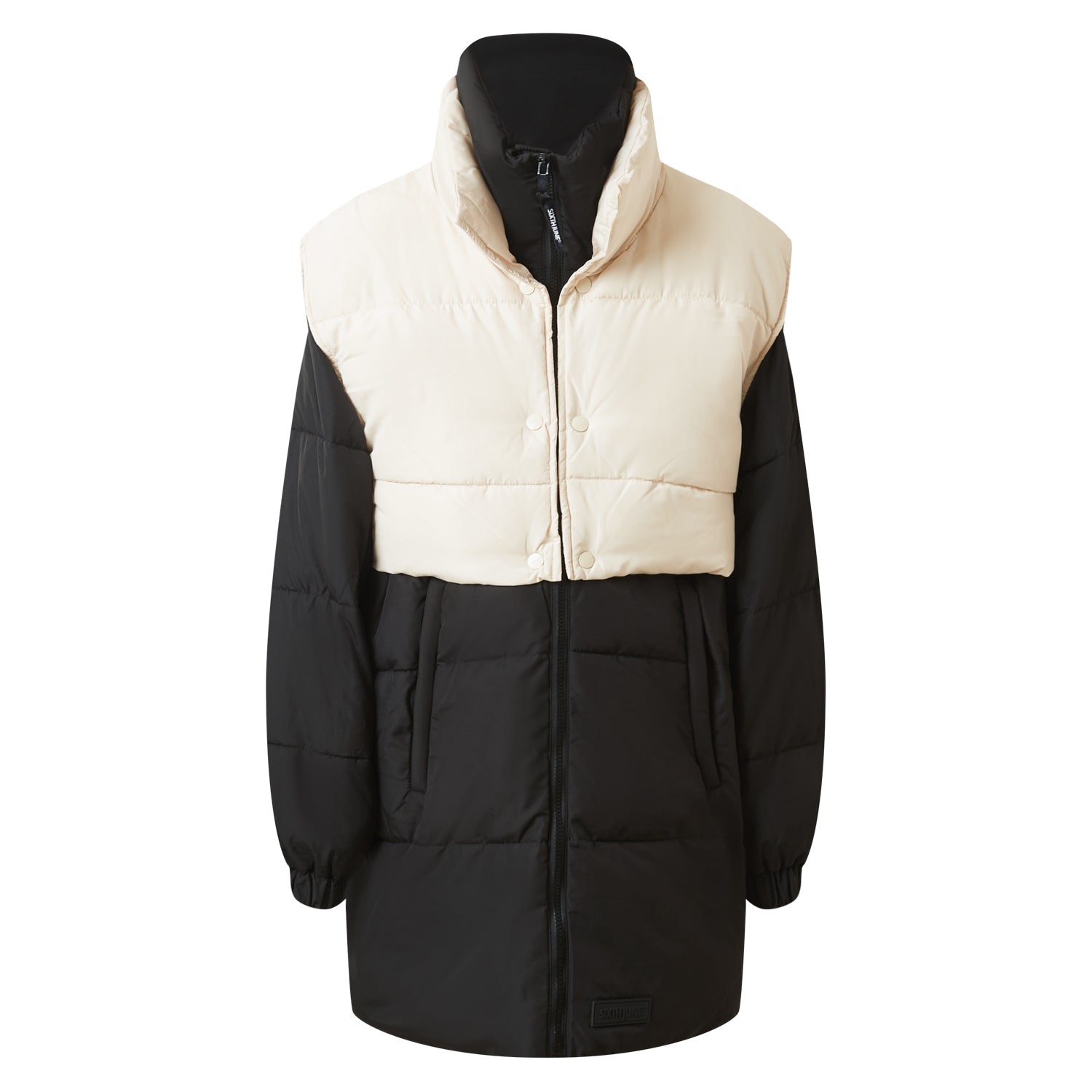 Sixth June - Doudoune veste amovible Noir