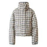 Sixth June - Doudoune laine logo bouclette Gris