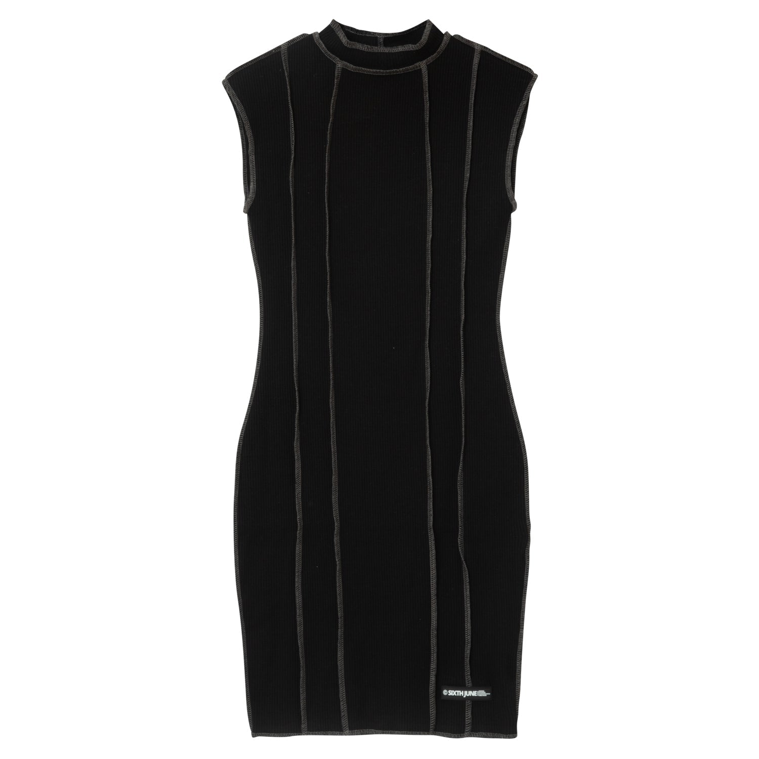 Sixth June - Robe coutures inversées Noir