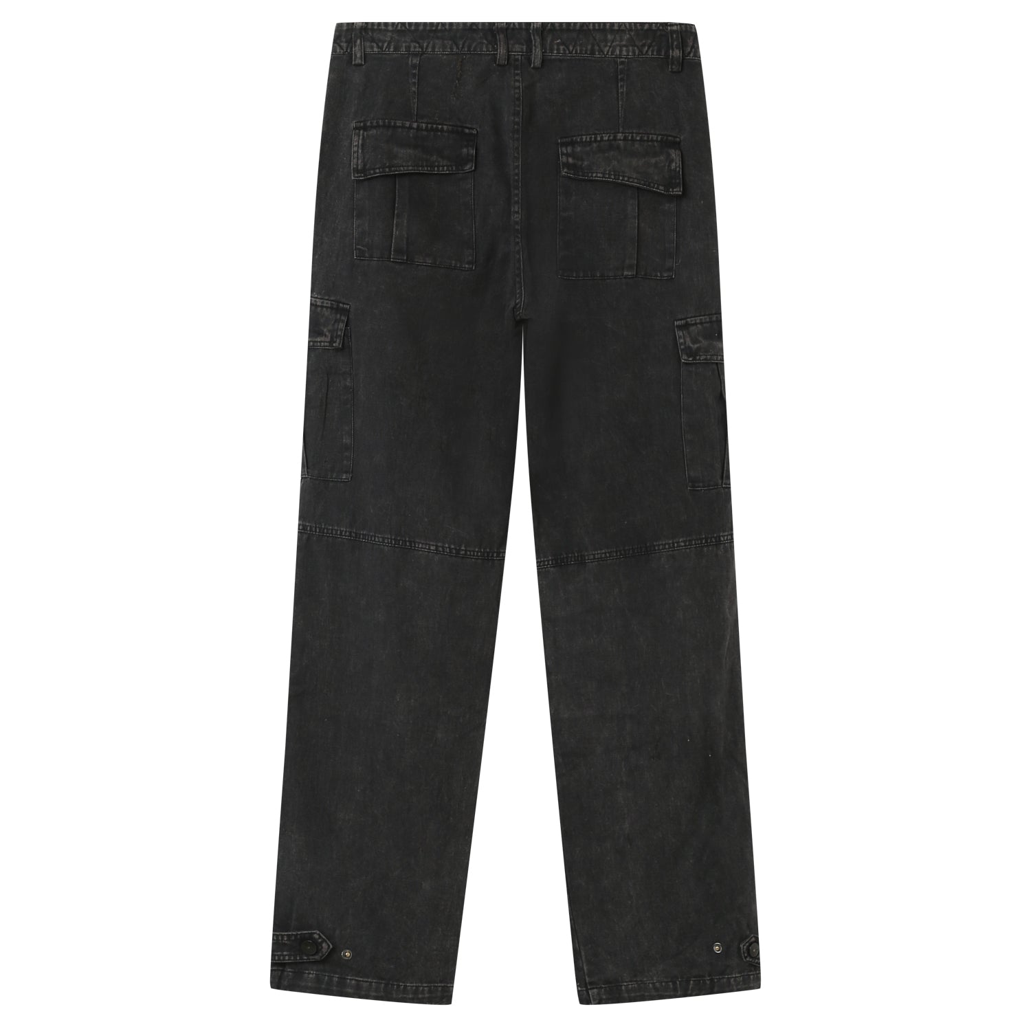 Sixth June - Pantalon utilitaire délavé Noir