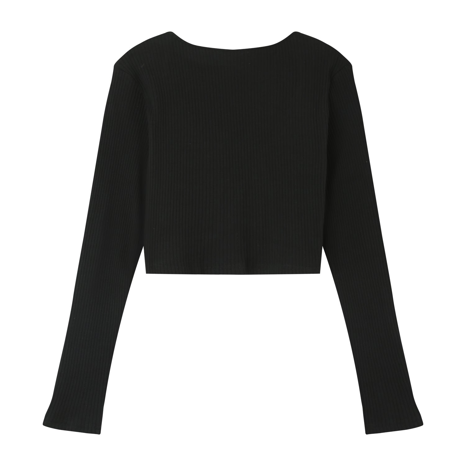 Sixth June - Top court ouverture bijou devant Noir