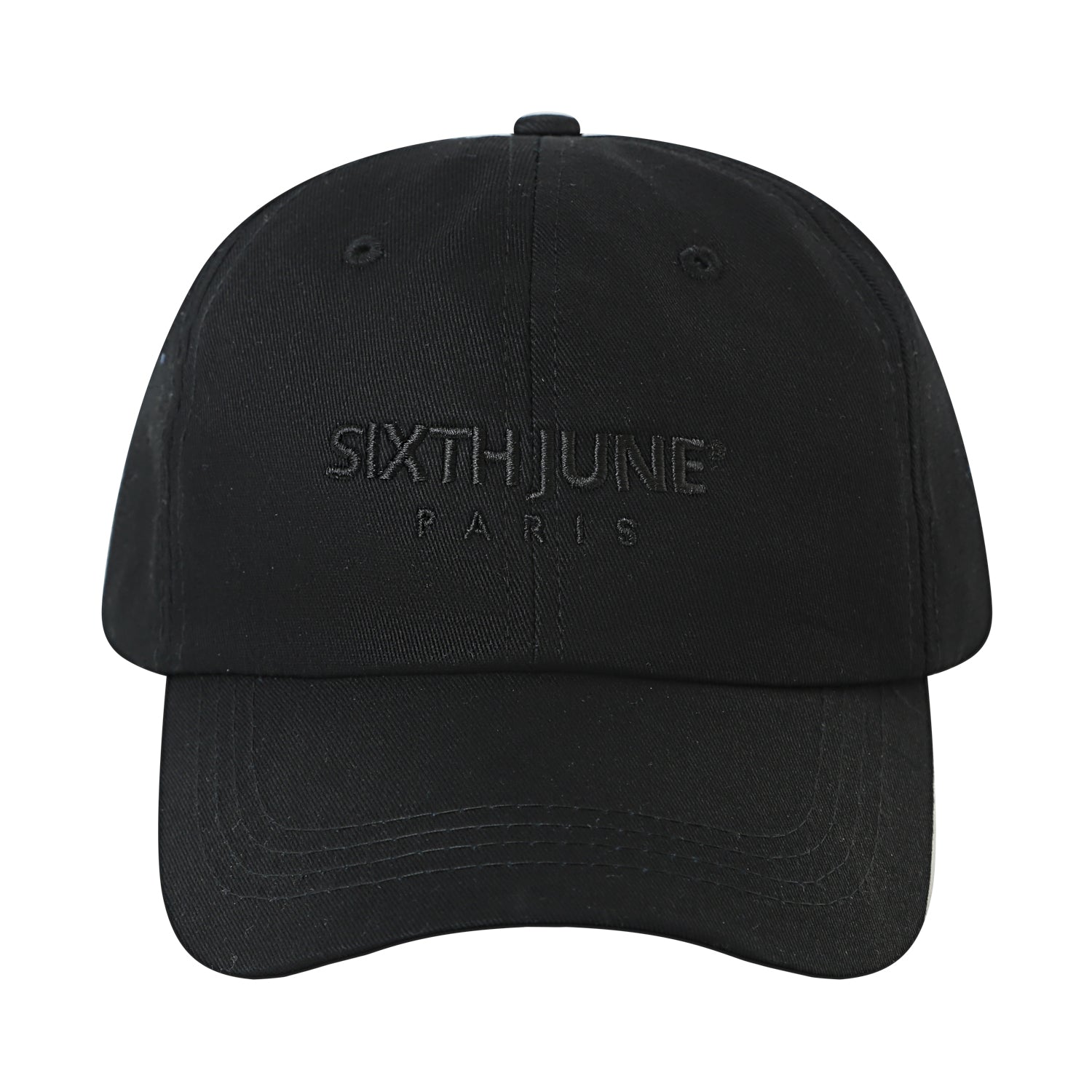 Casquette logo brodé Noir