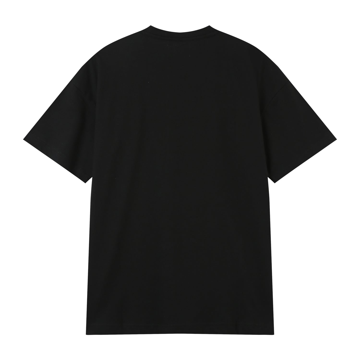 Embroidered heart logo t-shirt Black