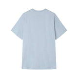 Sixth June - T-shirt coeur brodé Bleu clair