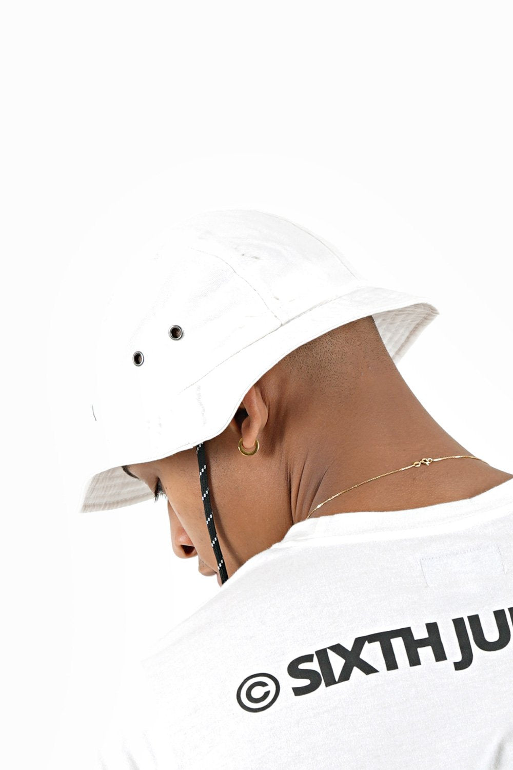 Sixth June - Bob cordon coton Blanc