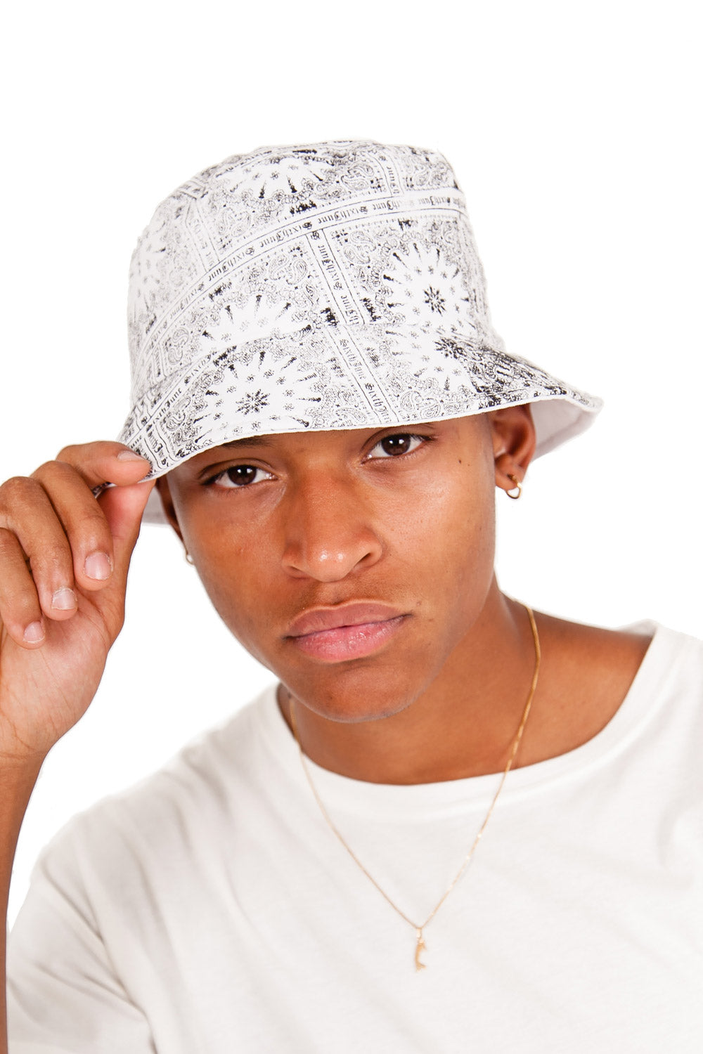 Sixth June - Bob bandana blanc