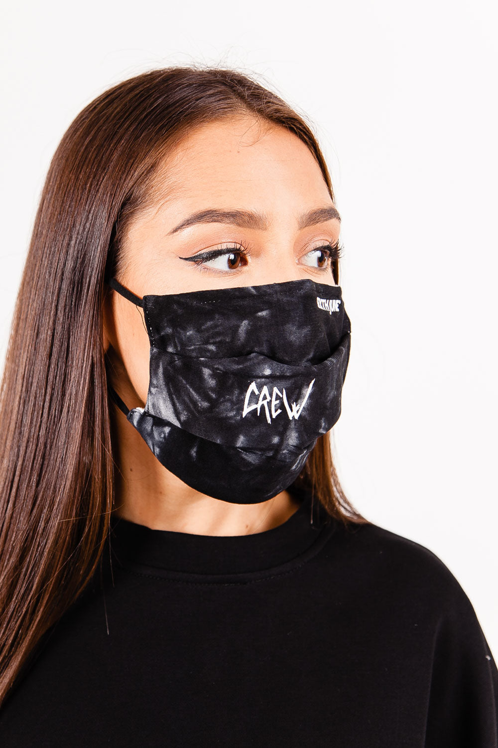 Sixth June - Masque tie dye CREW noir