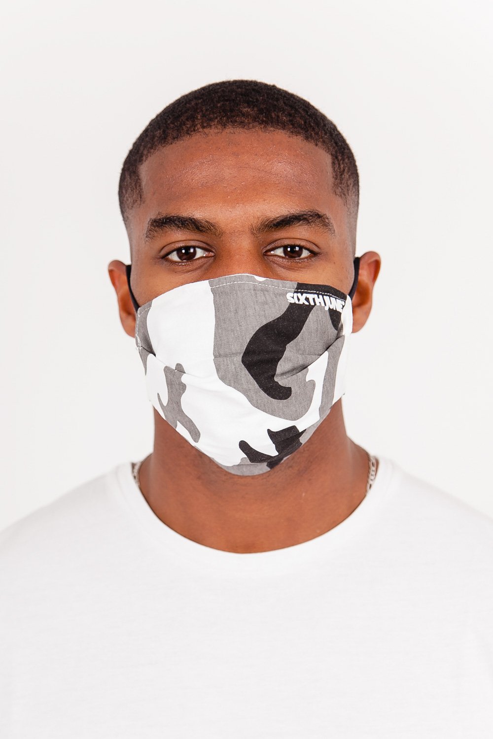 Sixth June - Masque camouflage noir