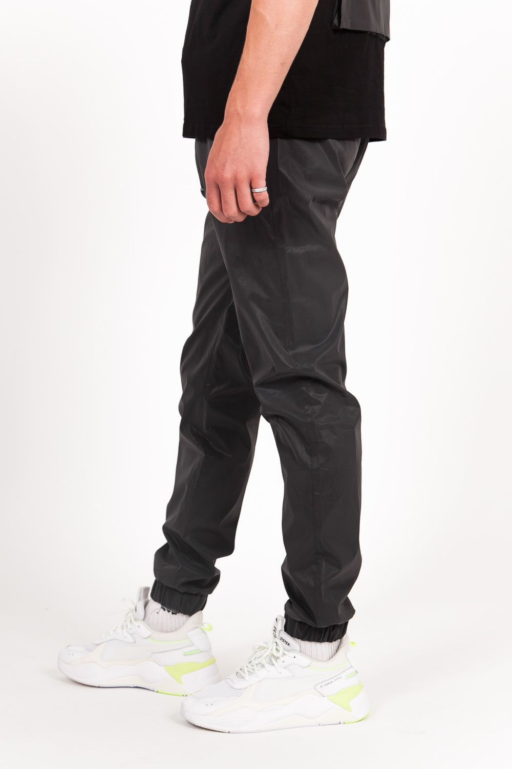 Sixth June - Jogging réfléchissant noir