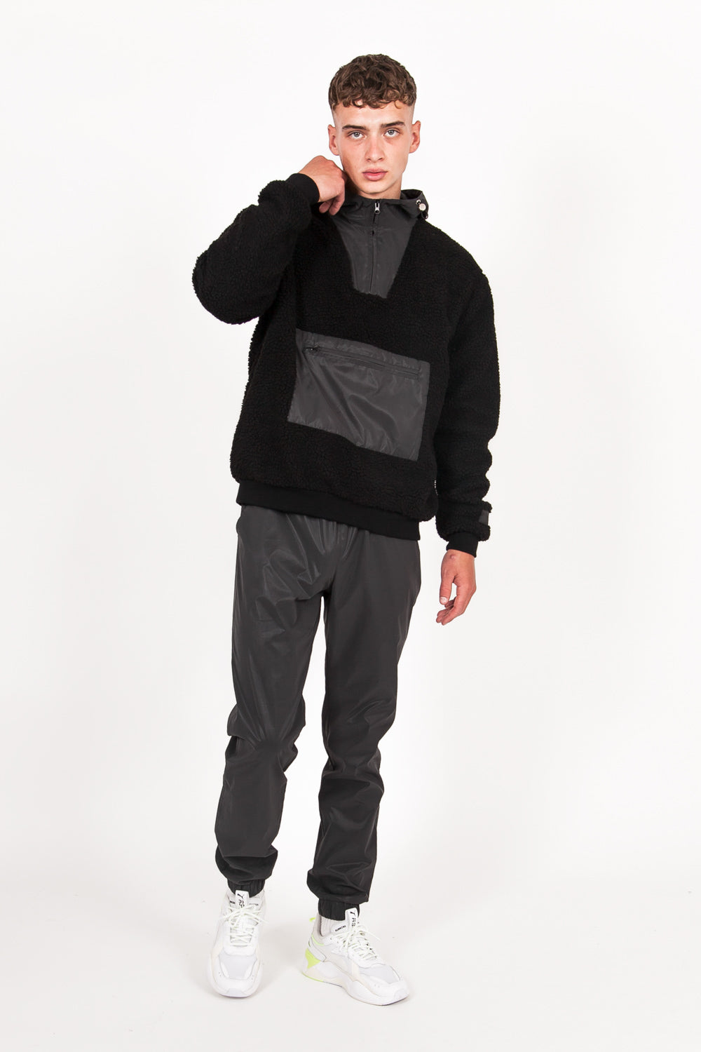 Sixth June - Jogging réfléchissant noir