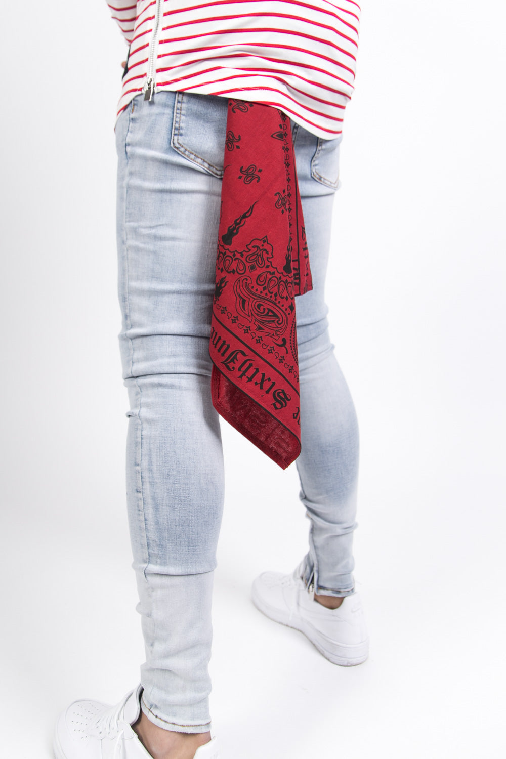 Sixth June - Bandana imprimé rouge