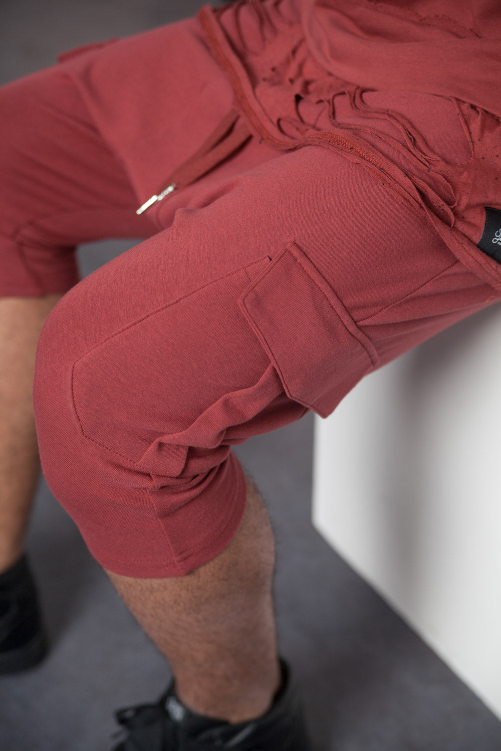 Sixth June - Short sarouel cargo marsala M2428VST