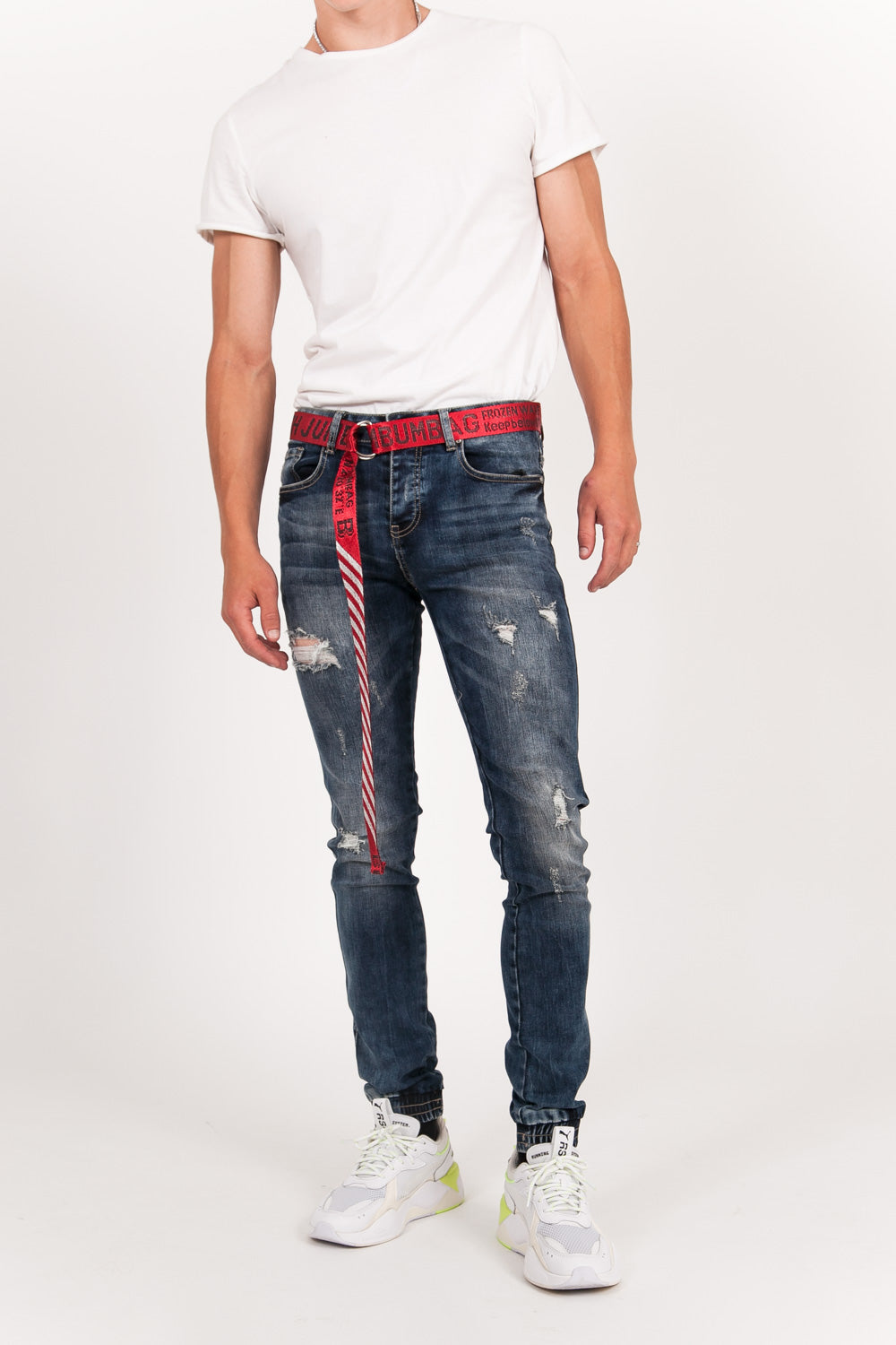 Sixth June - Ceinture GPS collab rouge