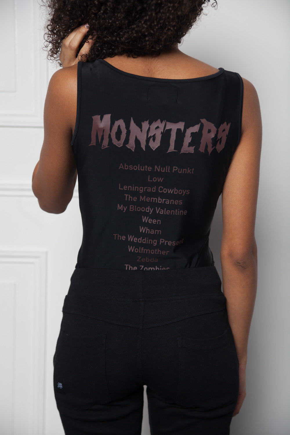Sixth June - Bodysuit indian Monsters Women black W2640VBO