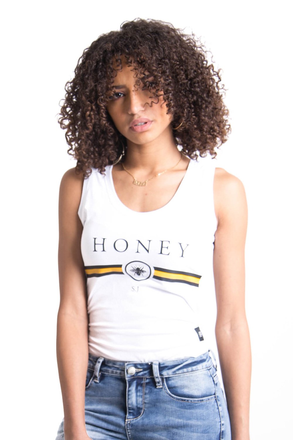 Strip Honey Body White