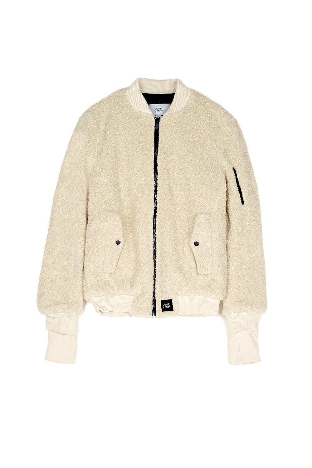 Sixth June - Bomber faux mouton beige