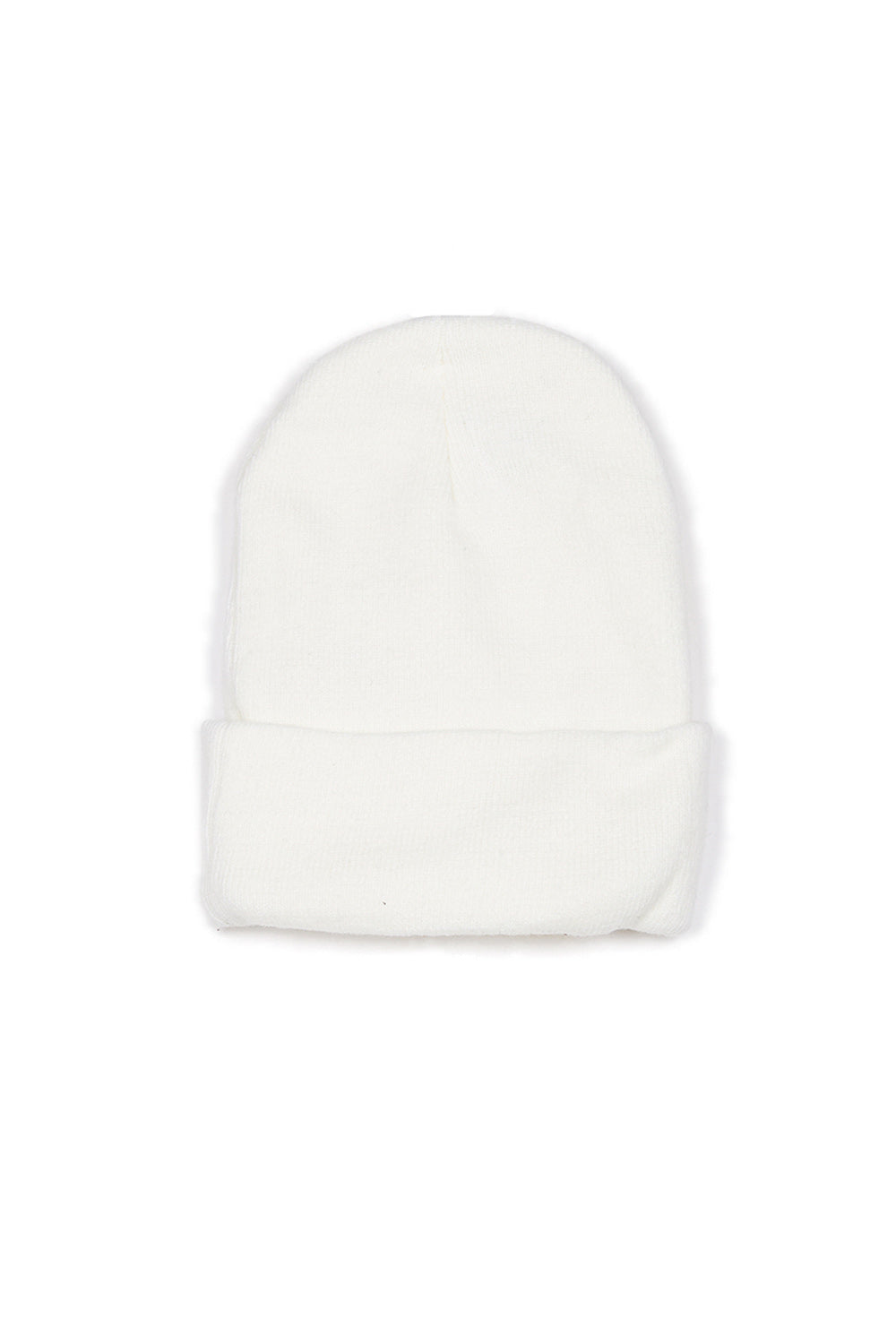 Sixth June - Bonnet brodé roses blanc