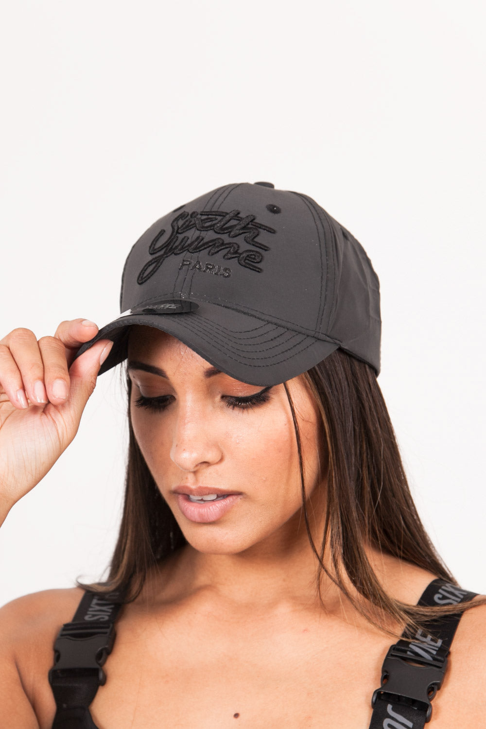 Sixth June - Casquette réfléchissante logo noir
