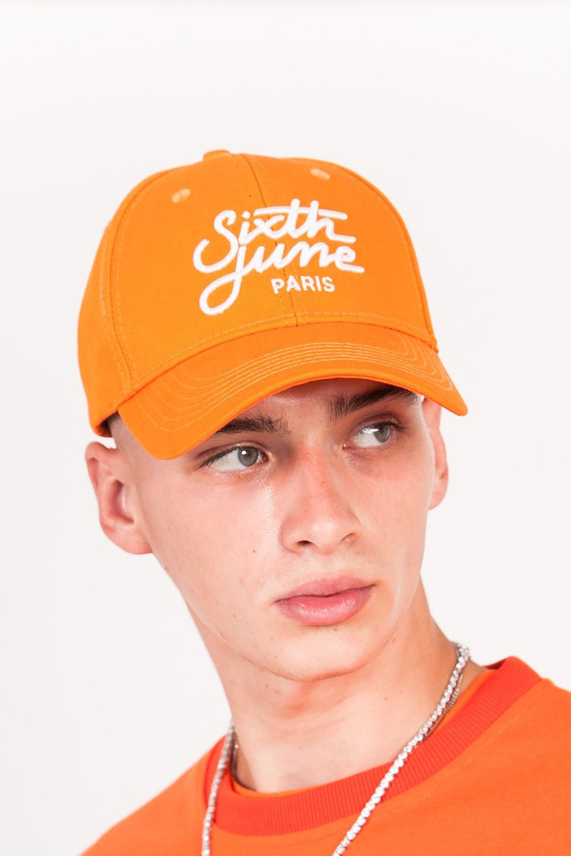 Sixth June - Casquette logo Orange