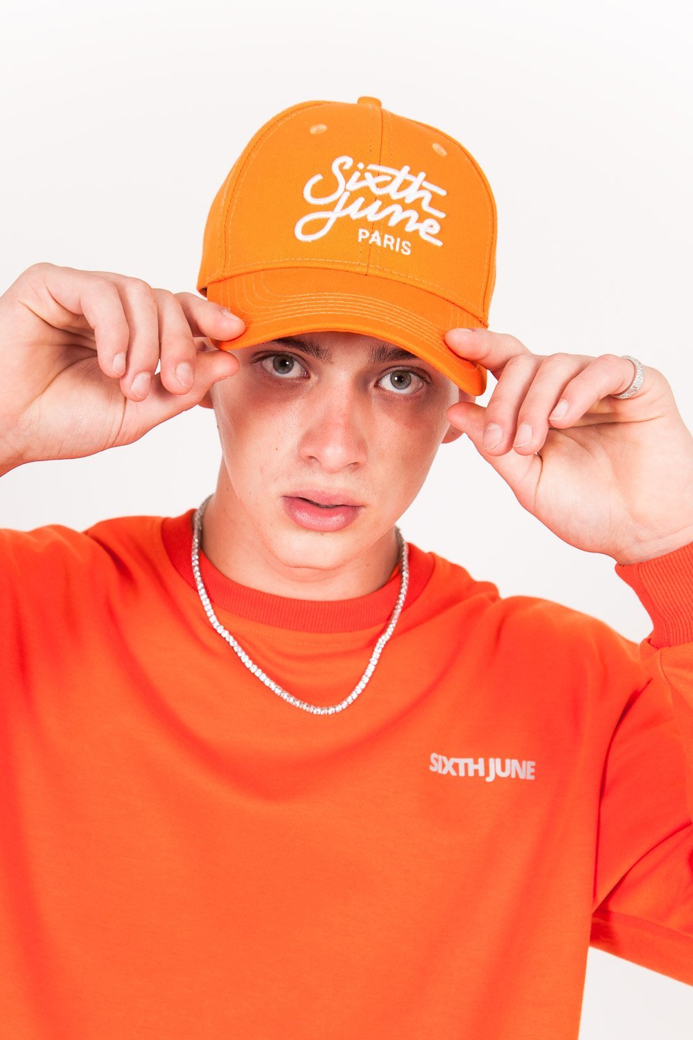 Sixth June - Casquette logo Orange