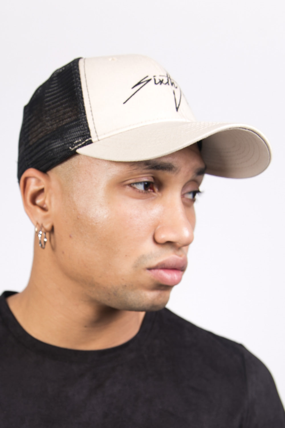 Sixth June - Casquette brodée signature beige