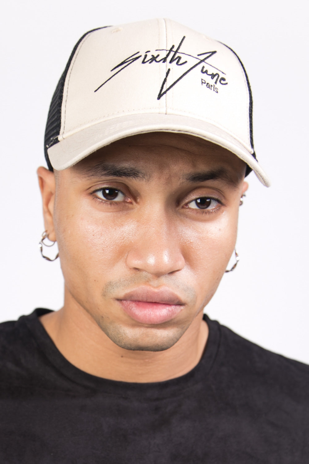 Sixth June - Casquette brodée signature beige