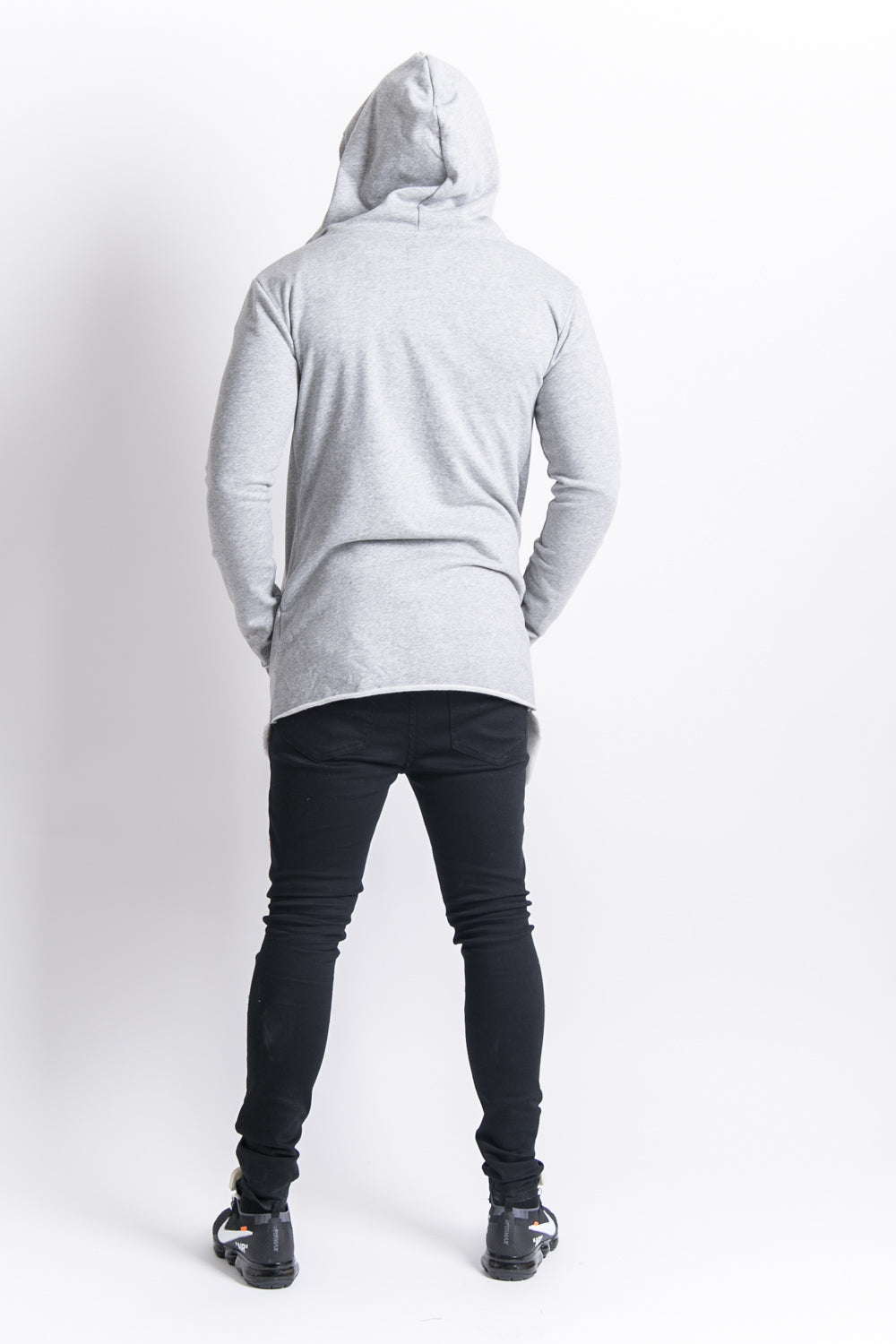 Sixth June - Cape longue capuche gris