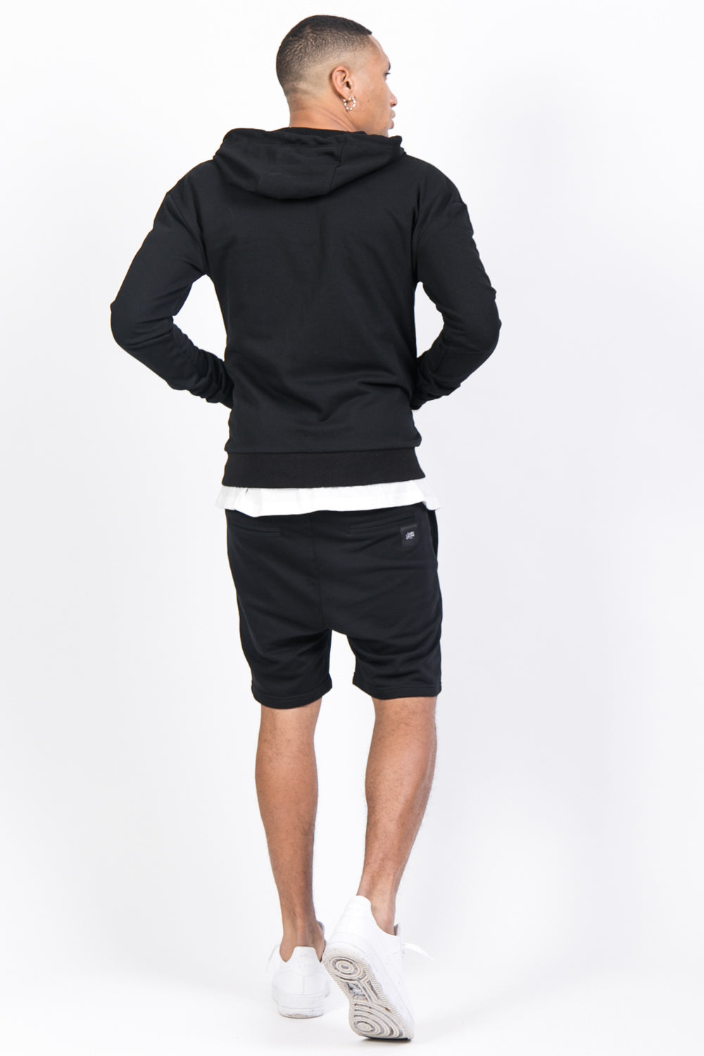 Sixth June - Sweat capuche Paris GPS zippé noir