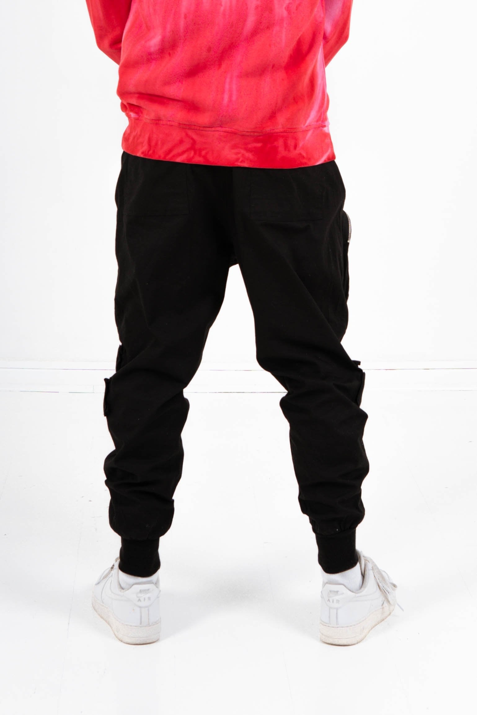 Sixth June - Pantalon cargo poche zip noir