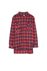 Sixth June - Chemise flanelle poches rouge