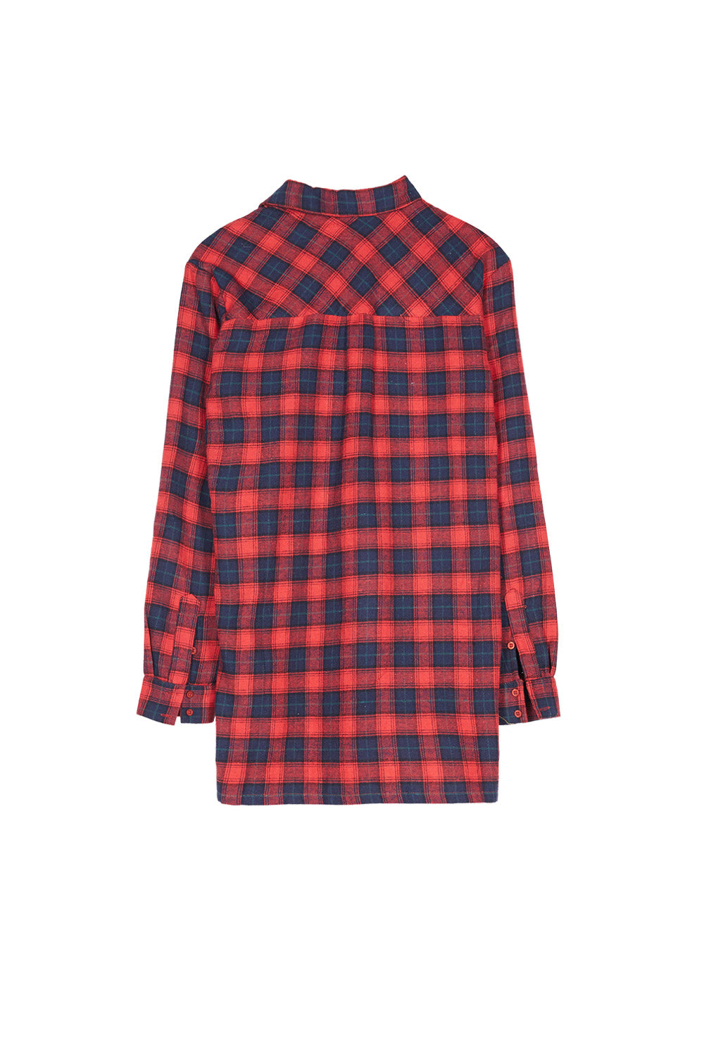 Sixth June - Chemise flanelle poches rouge