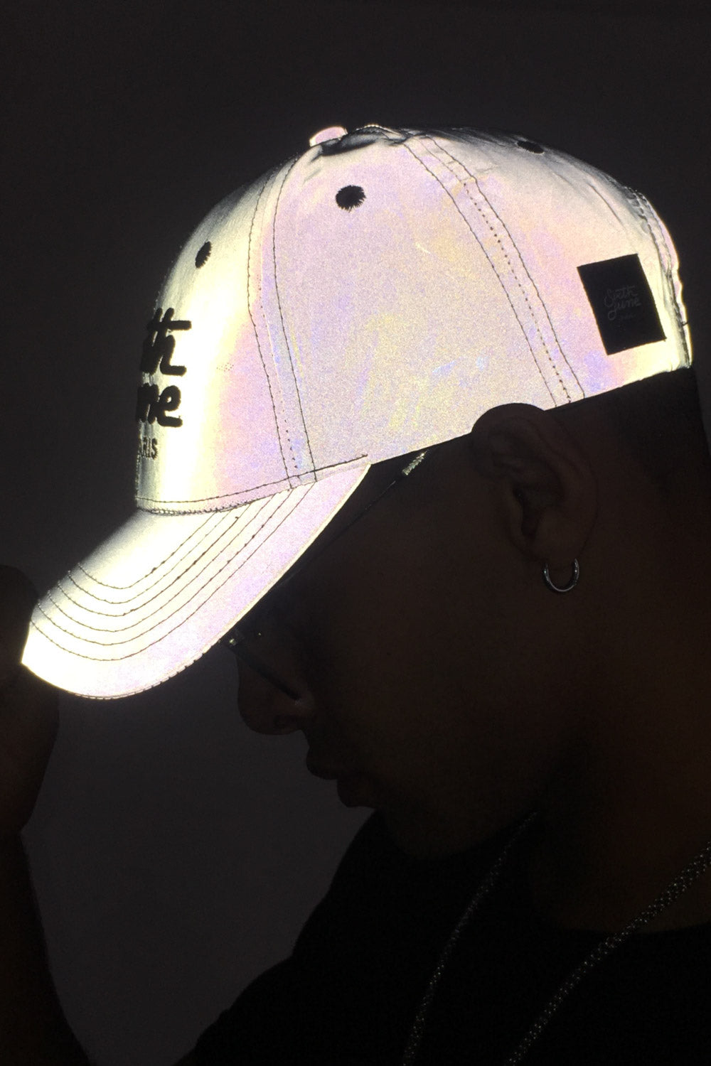 Sixth June - Casquette réfléchissante logo noir