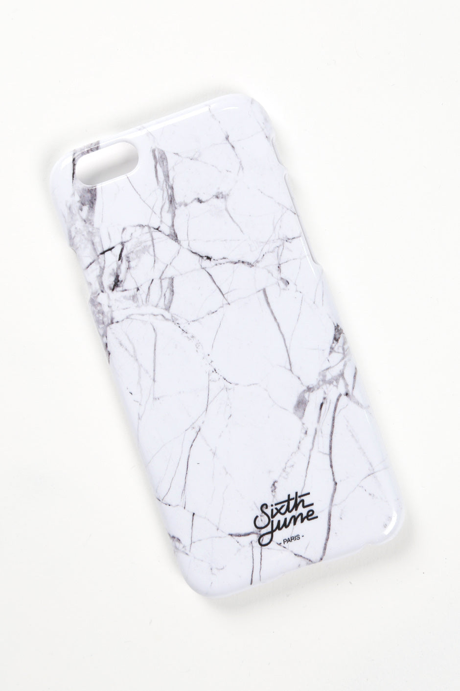 Sixth June - Coque iPhone 6 marbre blanc 1428A