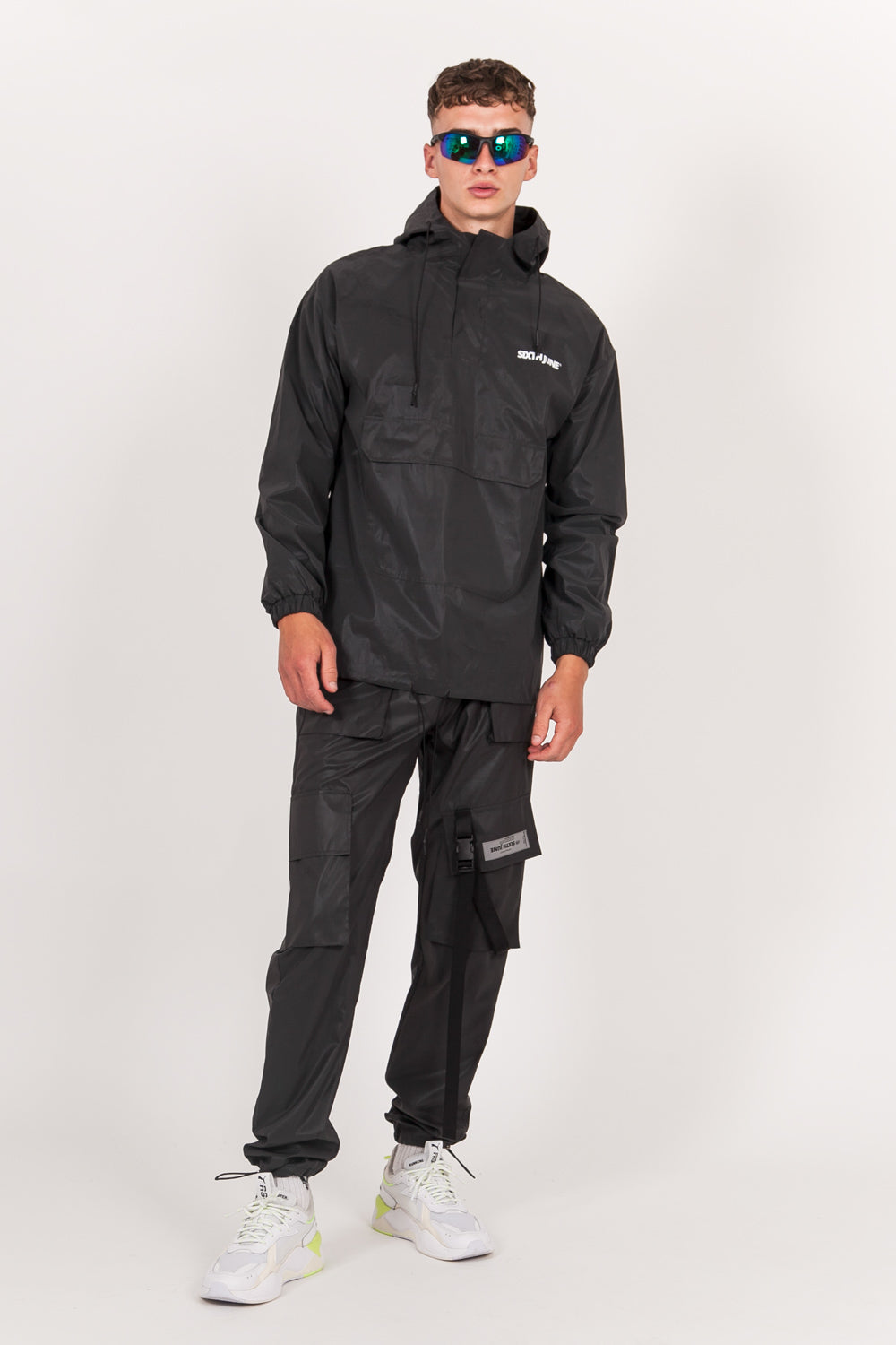 Sixth June - Coupe vent réfléchissant logo noir