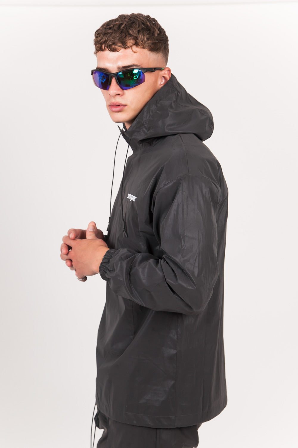 Sixth June - Coupe vent réfléchissant logo noir