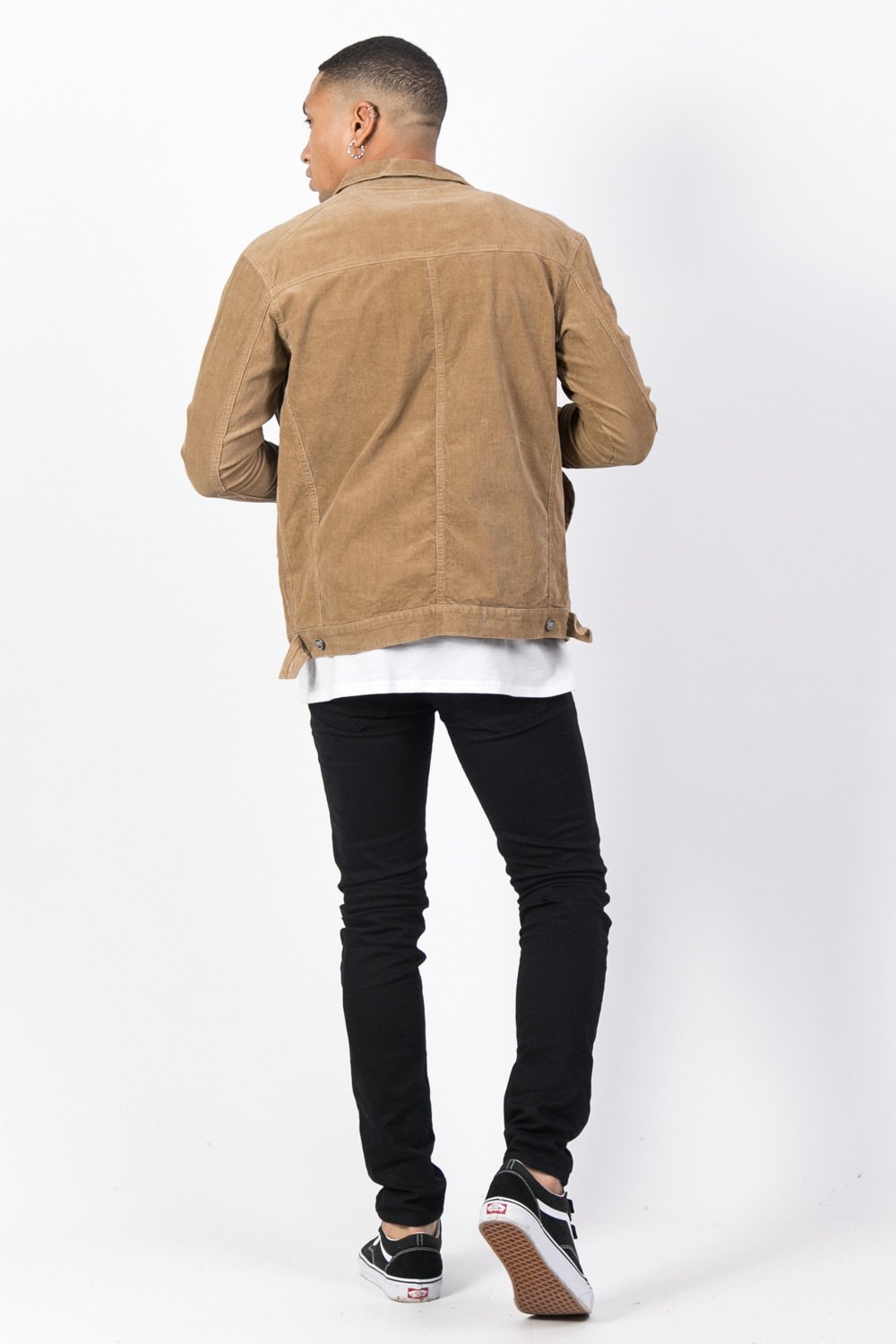Beige Cordjacke