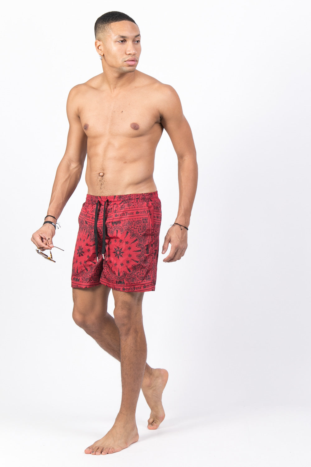 Sixth June - Maillot de bain bandana rouge