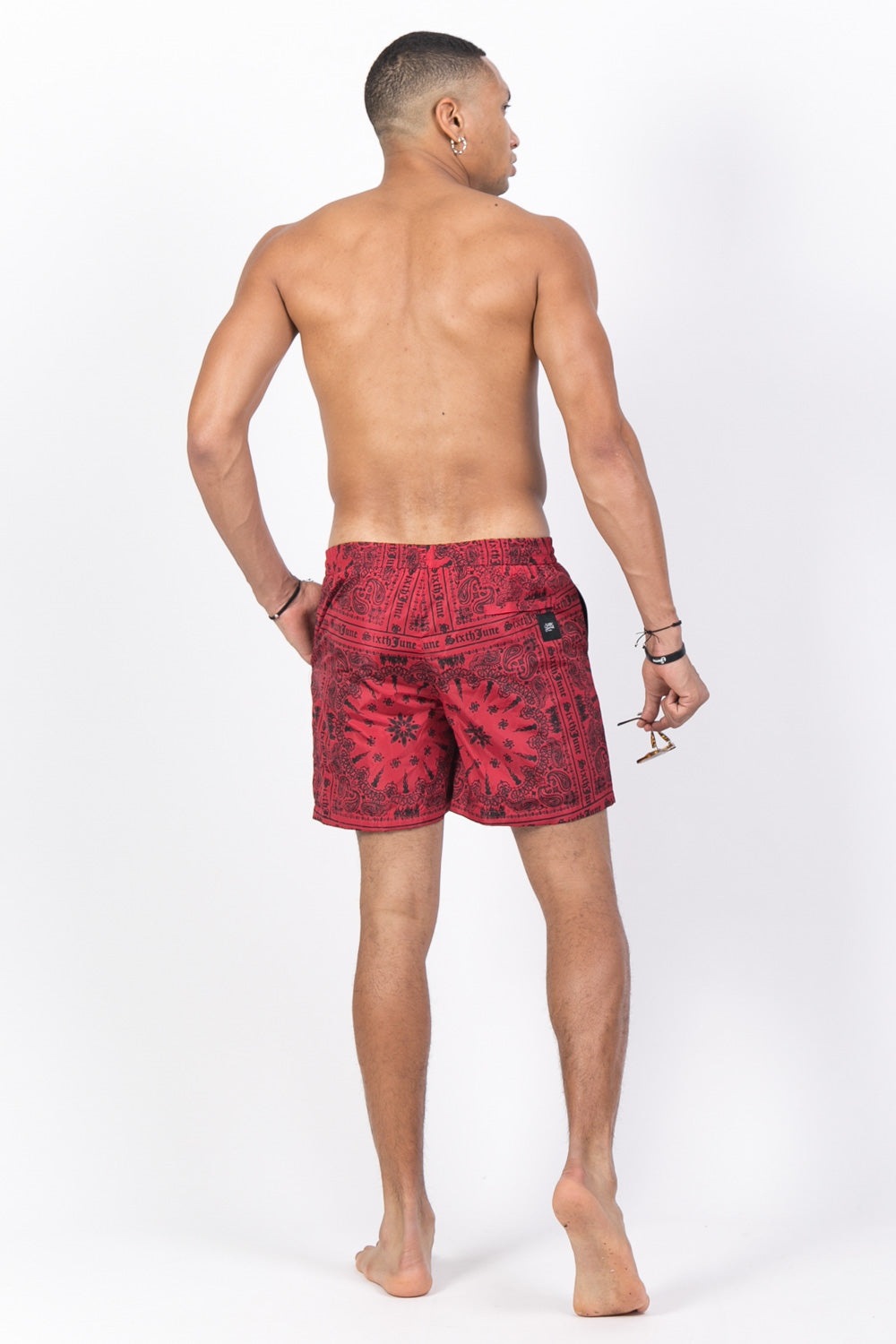 Sixth June - Maillot de bain bandana rouge