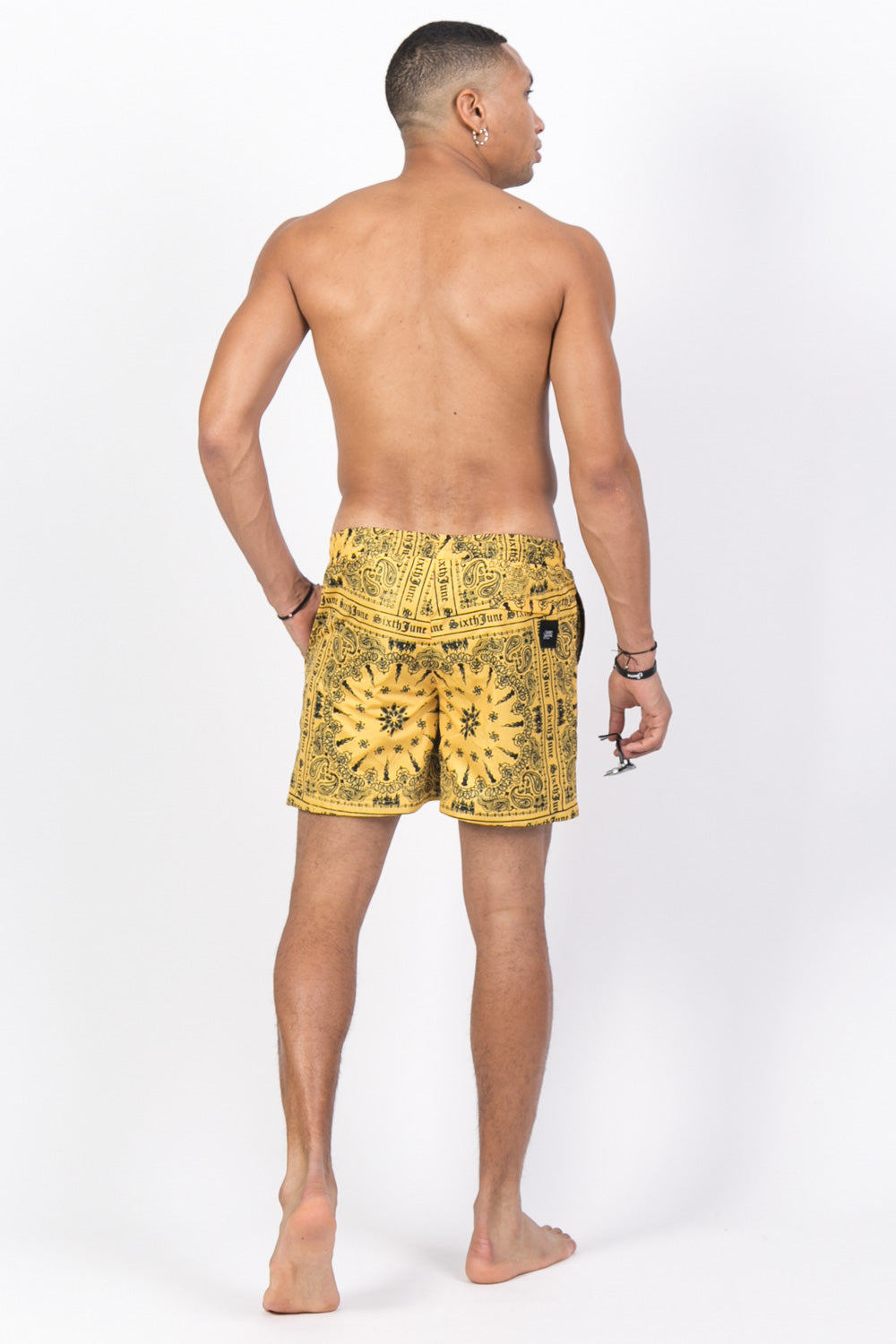 Sixth June - Maillot de bain bandana Sixth June jaune