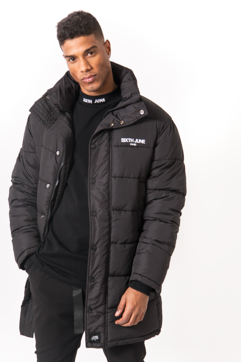 Sixth June - Doudoune longue noir