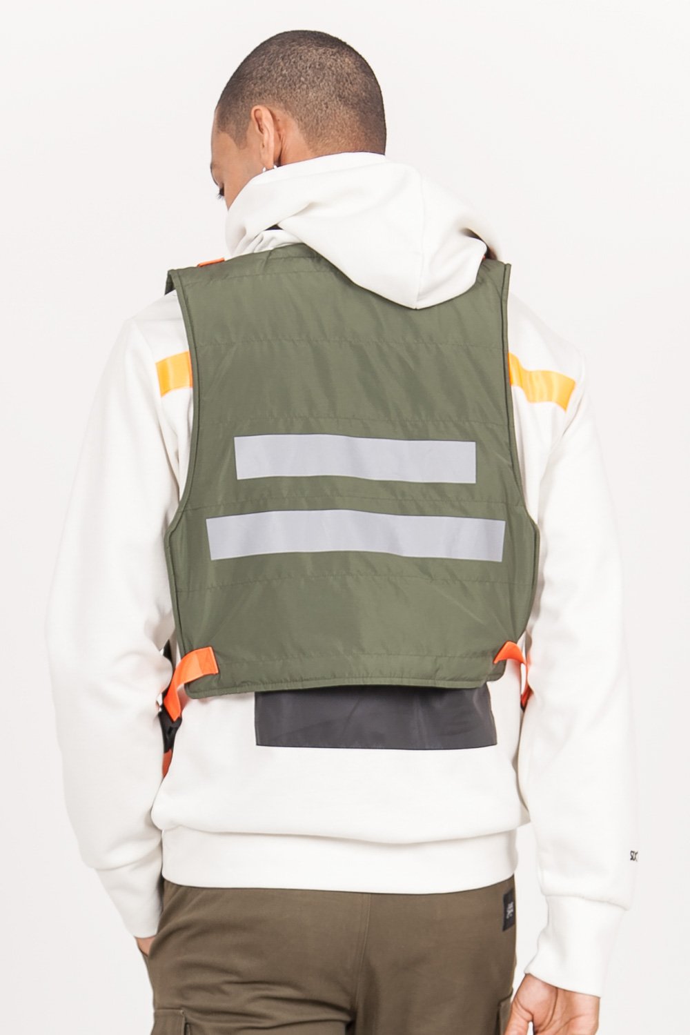 Light Short Tactical Vest Orange