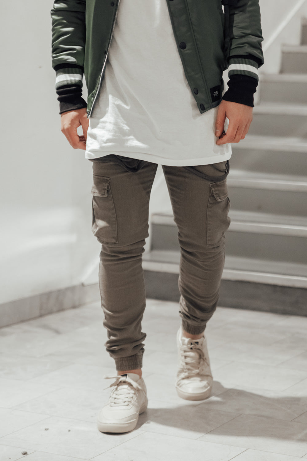 Sixth June - Jean cargo marron M2447HDE