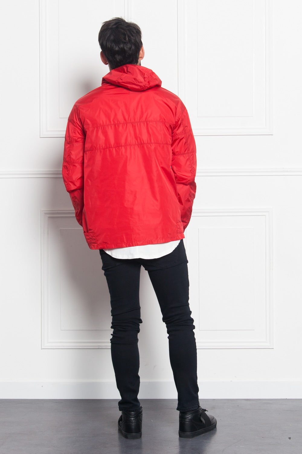 Sixth June - Denim ankle zipper black M2456HDE