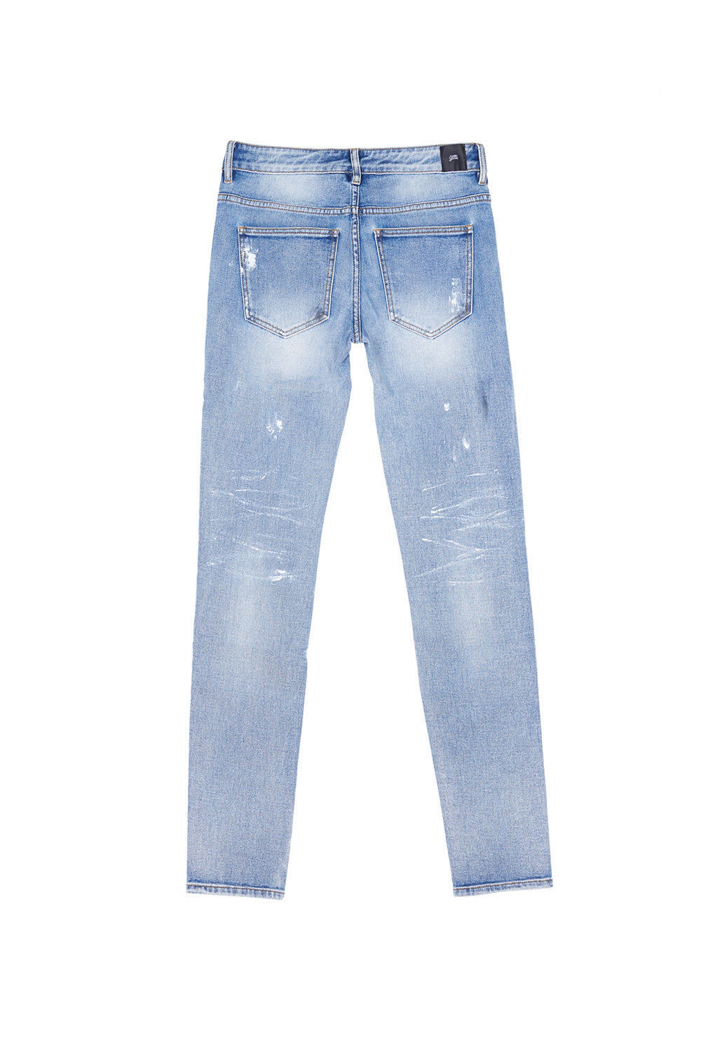 Sixth June - Jean déchiré tacheté skinny bleu