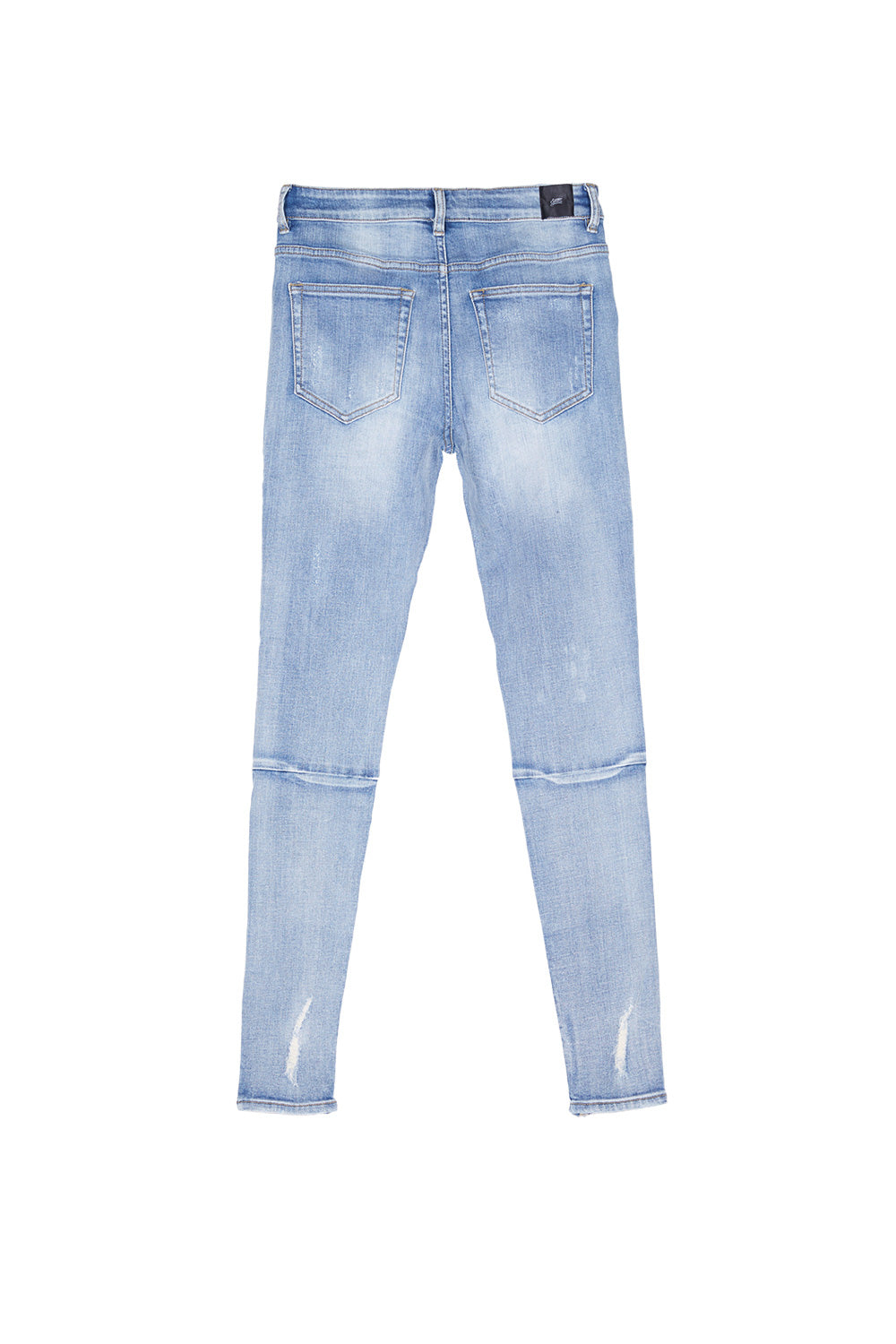 Sixth June - Jean destroy zips skinny Sixth June bleu