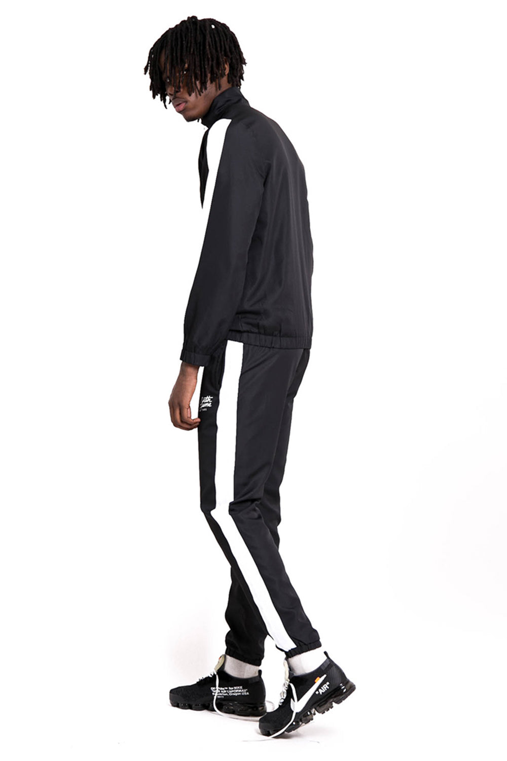 Sixth June - Jogging bandes logo noir blanc