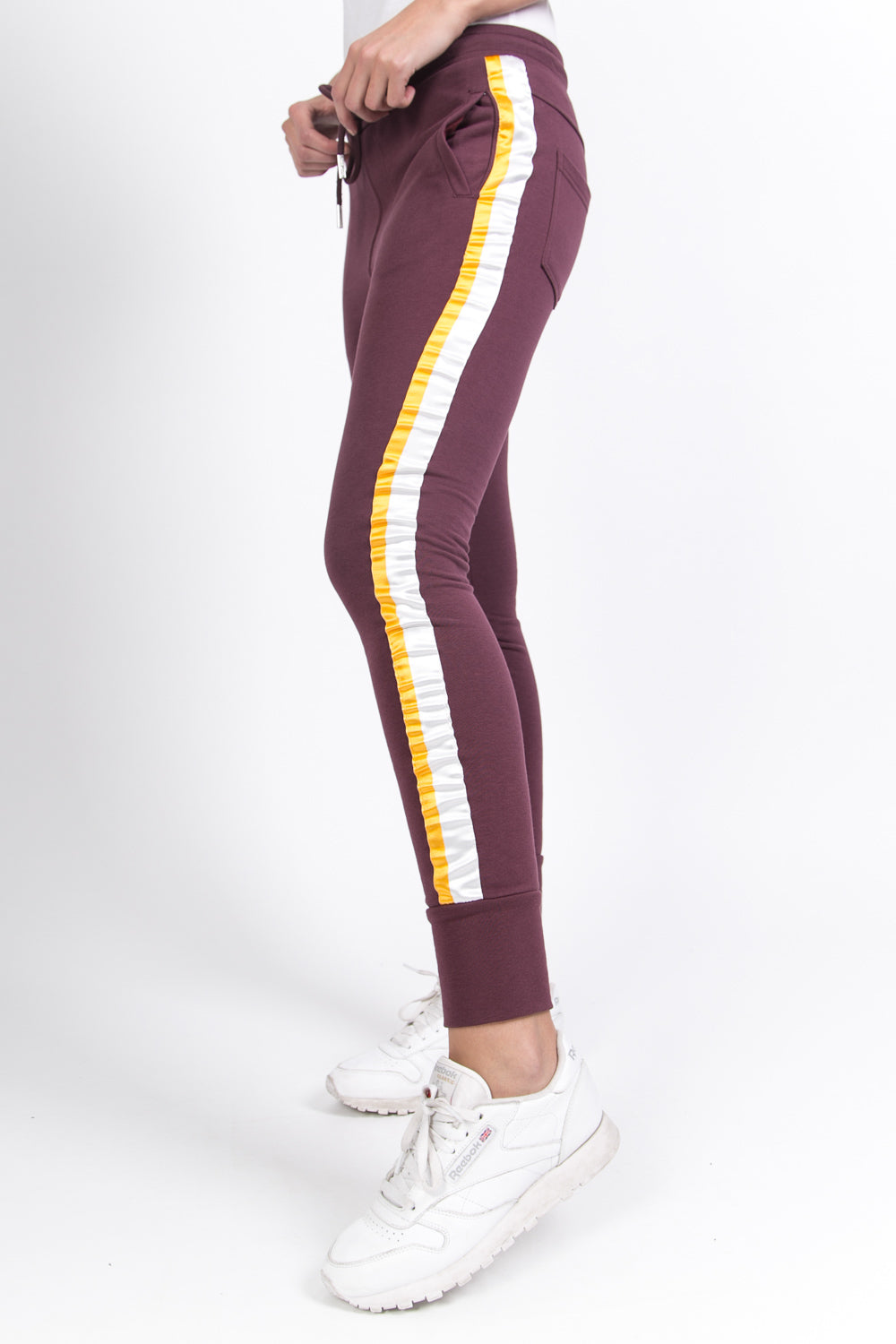 Sixth June - Jogging bandes bicolores violet