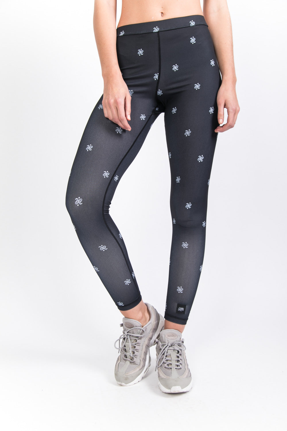 Sixth June - Legging sport imprimé noir