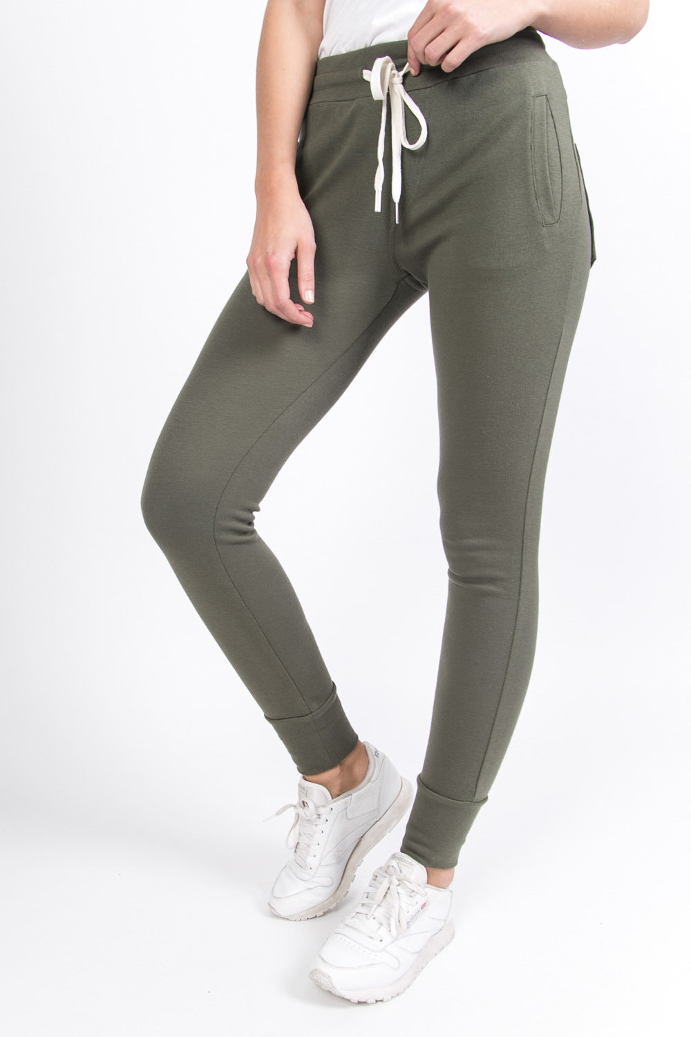 Sixth June - Jogging moulant kaki